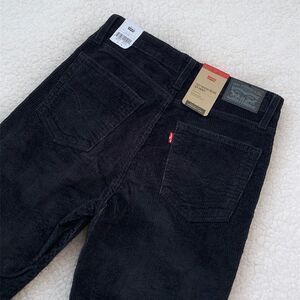 Levi’s 721 High-Rise Skinny Black Corduroy Pants